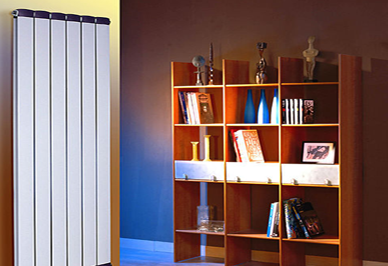 金旗艦銅鋁復合暖氣片安裝效果圖